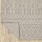 Homeroots 5 x 7 ft. Gray & Ivory Geometric Indoor & Outdoor Area Rug 389539 - alternate 5